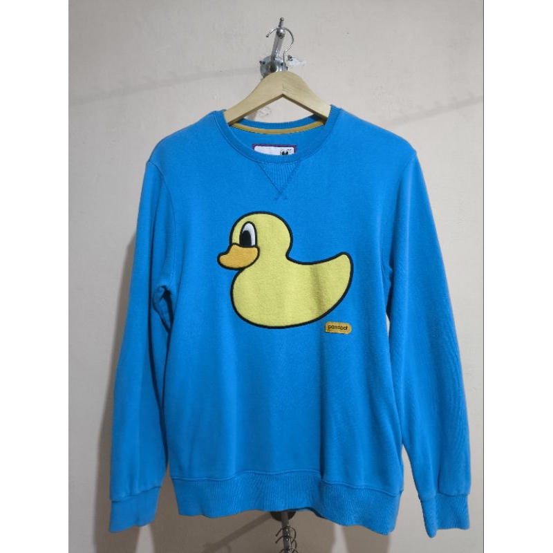 Crewneck Pancoat Duck Blue