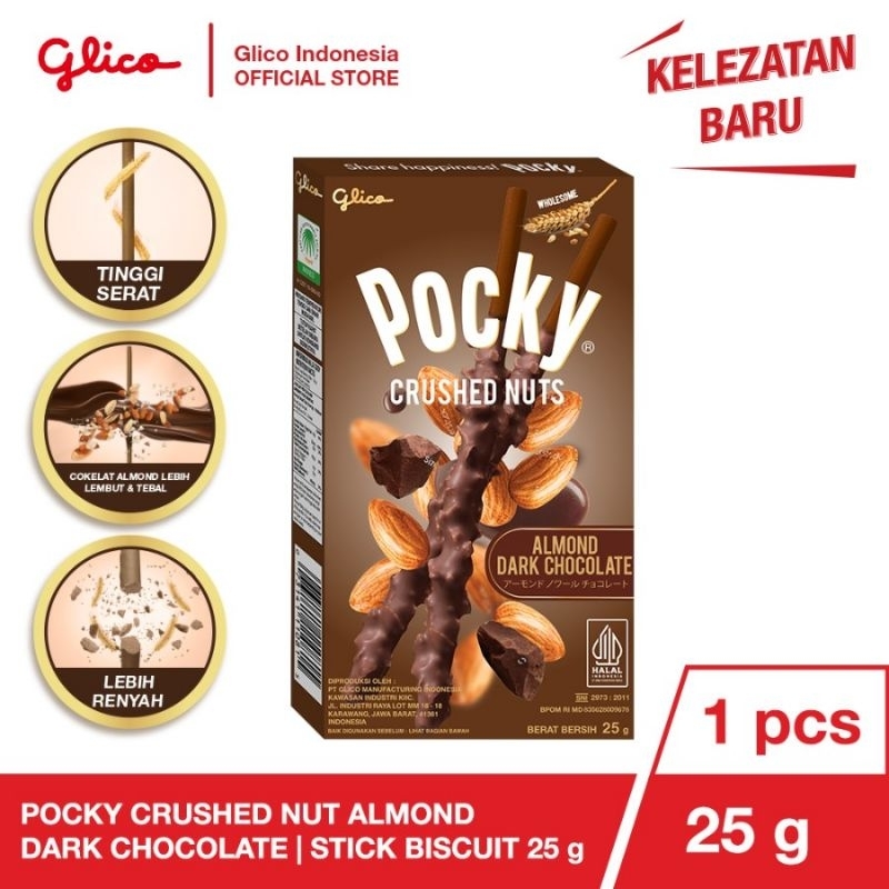 

Pocky Crushed Nuts Almond Dark Chocolate