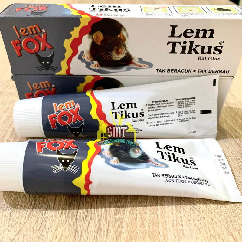 Lem Tikus / Rat Glue / Perekat Tikus / Jebakan Tikus Super Lengket - Lem Fox