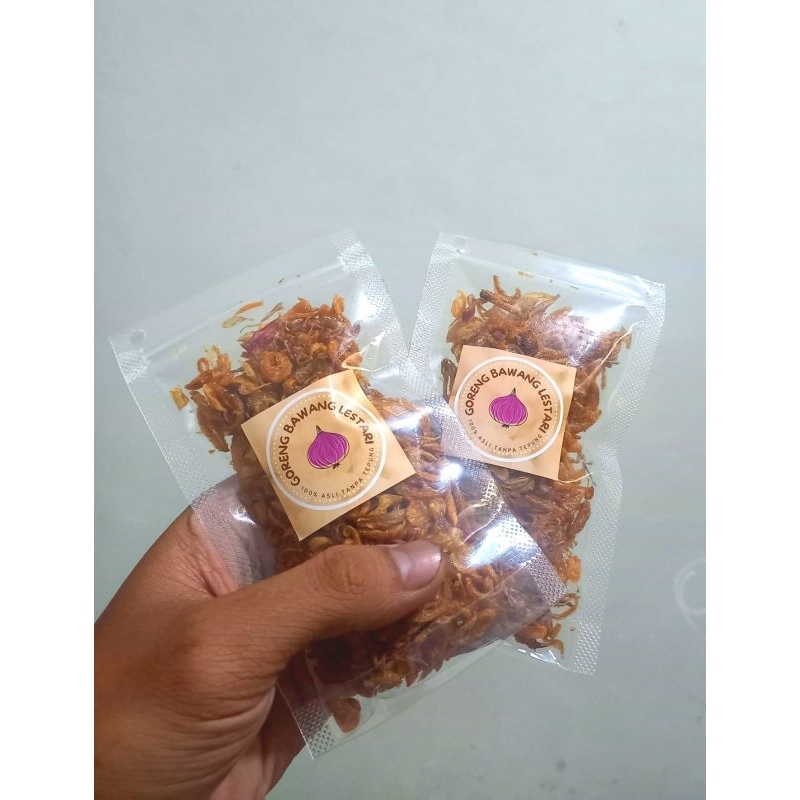 

Goreng Bawang Asli 100% Asli 24 Gram | Tanpa Tepung