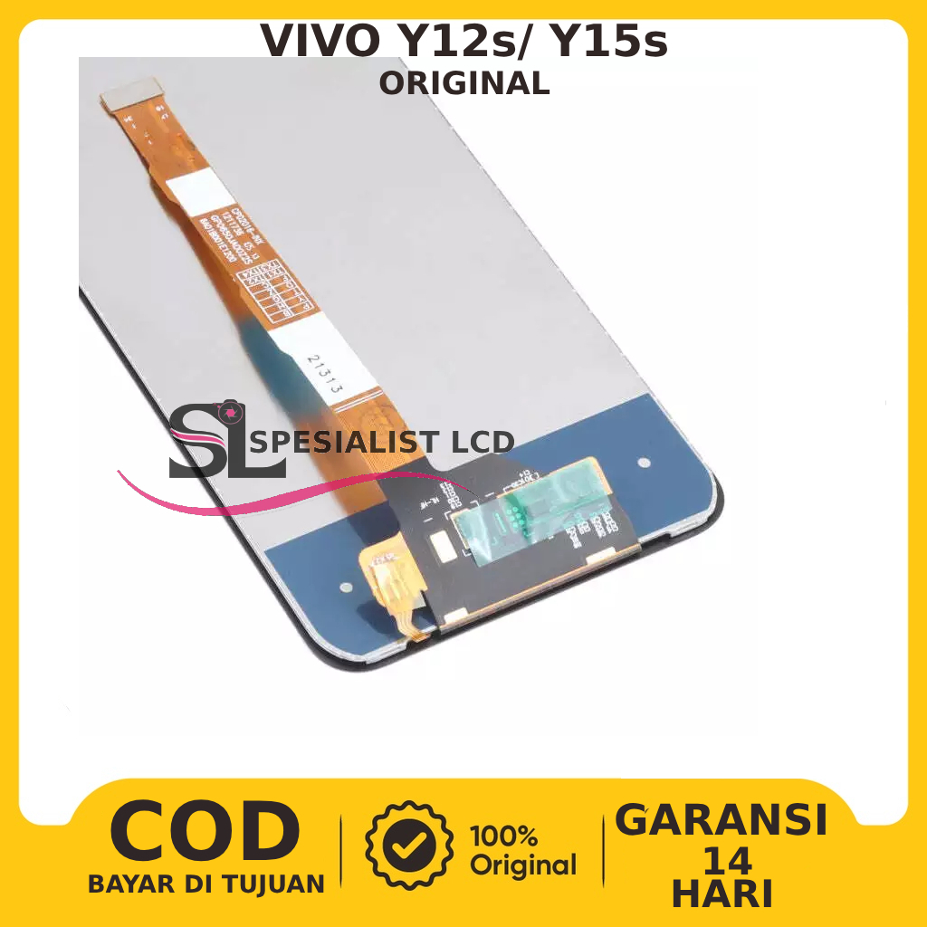 LCD VIVO Y12s/ VIVO Y15s ORIGINAL FULLSET GARANSI
