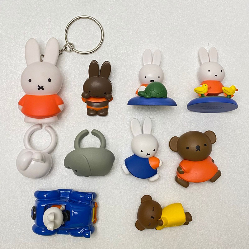 Various Miffy Keychain Gantungan Kunci Miffy Figur Miffy Gacha Miffy Cincin Miffy Clip