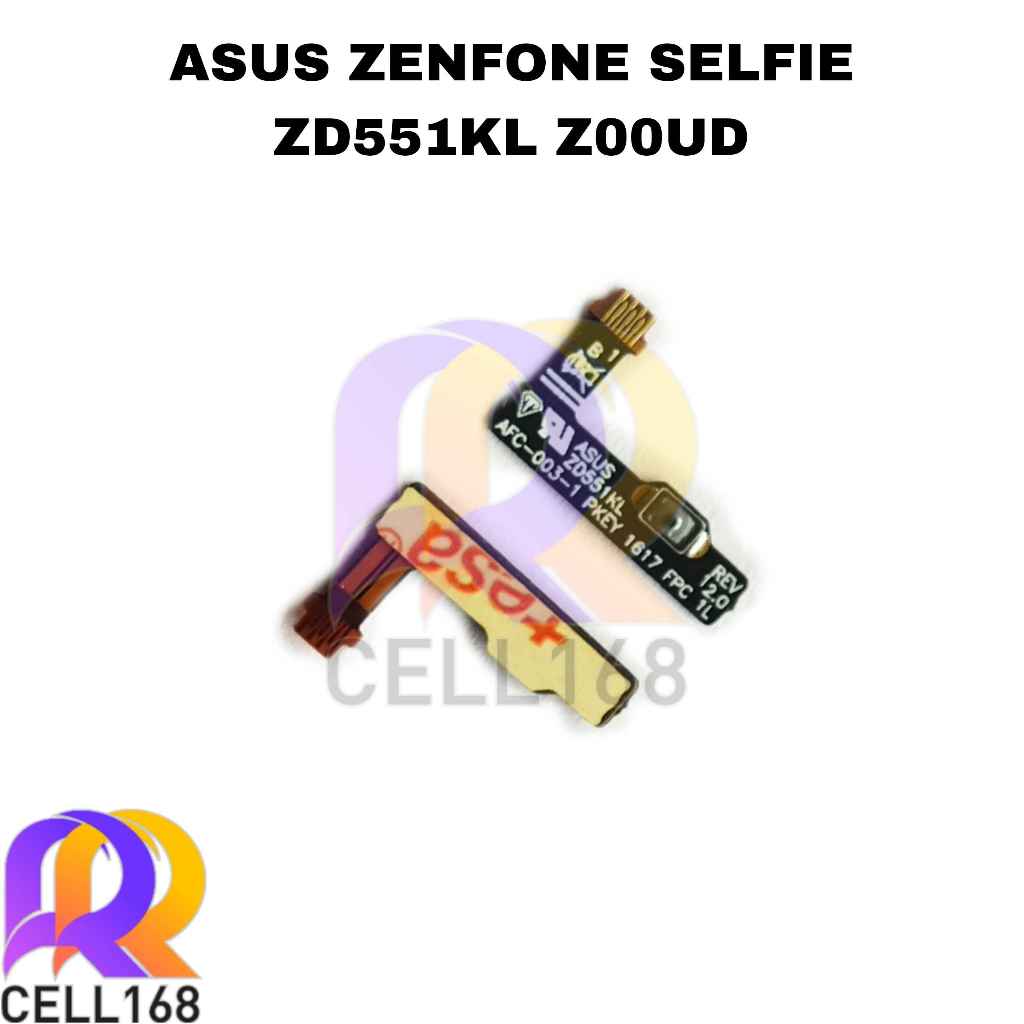 FLEXIBLE ON OFF ASUS ZENFONE SELFIE ZD551KL Z00UD FLEXIBEL TOMBOL VOLUME POWER