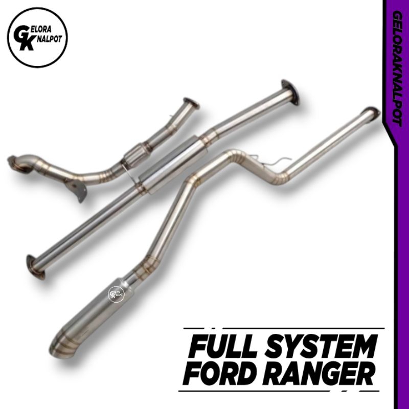 Full System Knalpot Ford Ranger