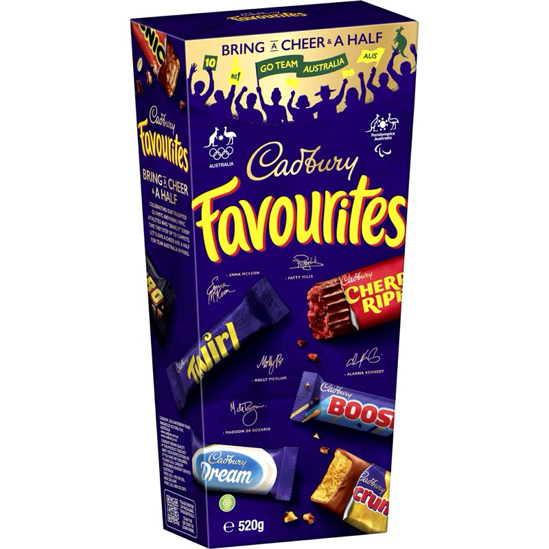 

Cadbury Favourites Boxed Chocolate 520g - Australia