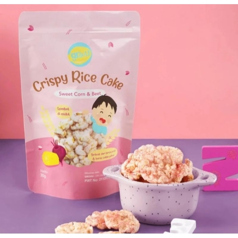 

Crispy Rice Cake - Sweet Corn & Beet 30 gr