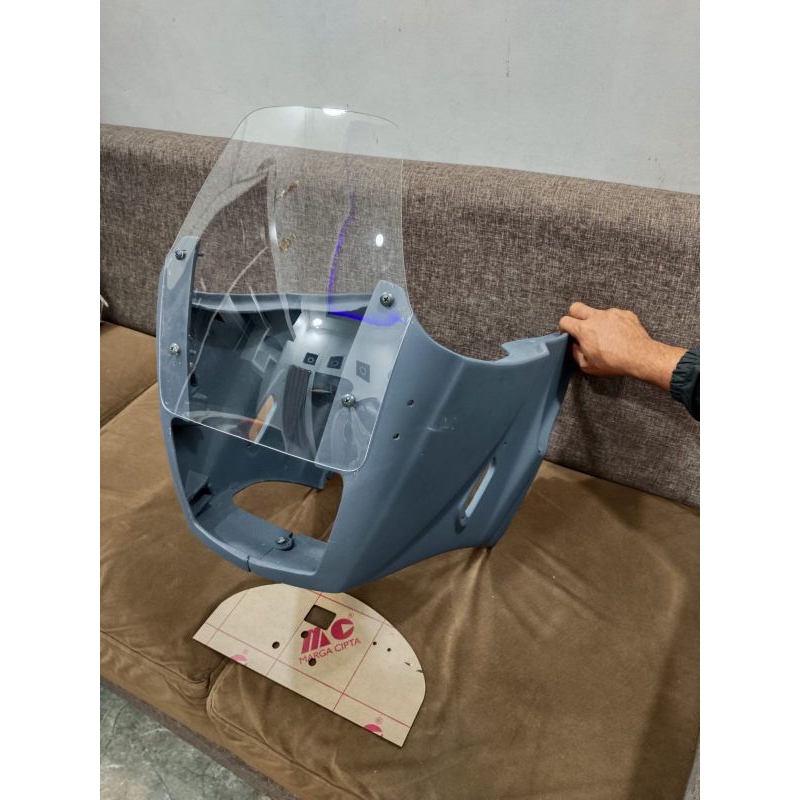 FAIRING NINJA SSR FIBER FRESS FAIRING NINJA SSR KANAN KIRI