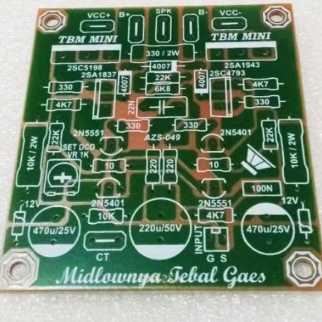 PCB power TBM mini middle hight