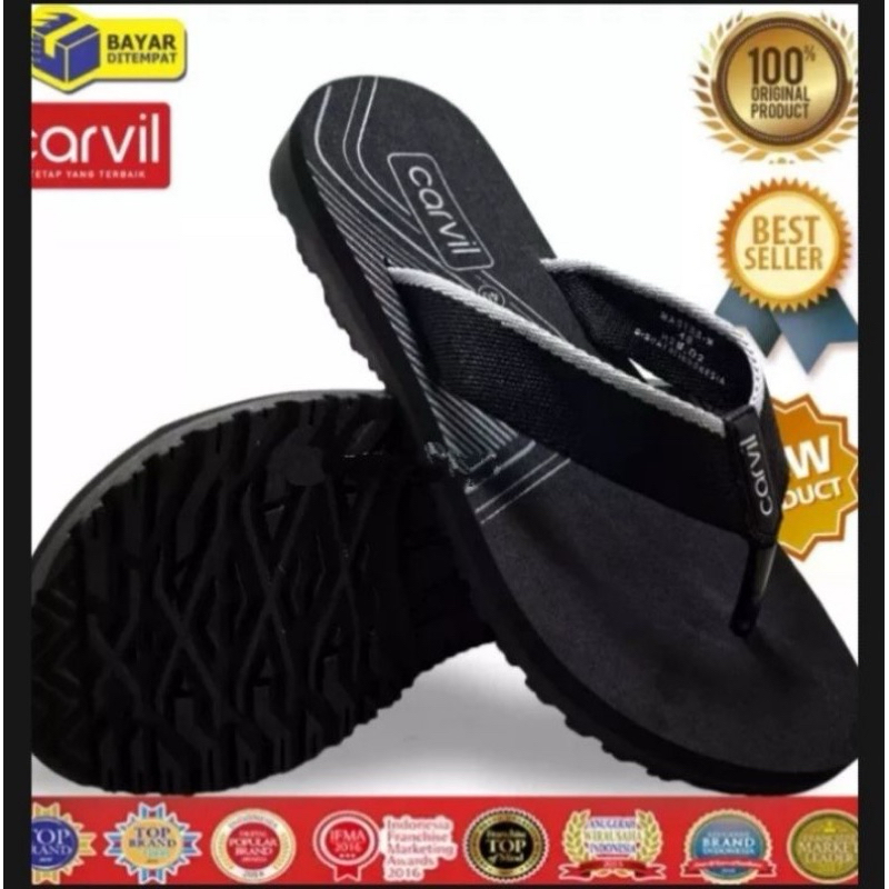 TERMURAH SANDAL PRIA CARVIL - SANDAL PRIA CARVIL 100% ORIGINAL