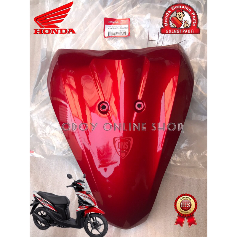 Cover Front Dasi Tameng Body depan Spacy Fi Spacy karbu ORIGINAL AHM