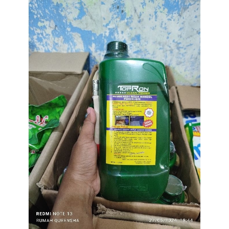 Topron pembersih kerak kamar mandi