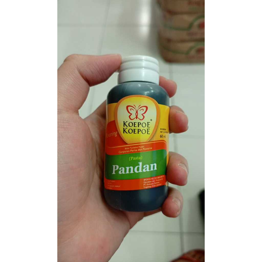 

Koepoe Koepoe Pasta Pandan 60ml | Perisa dan Pewarna