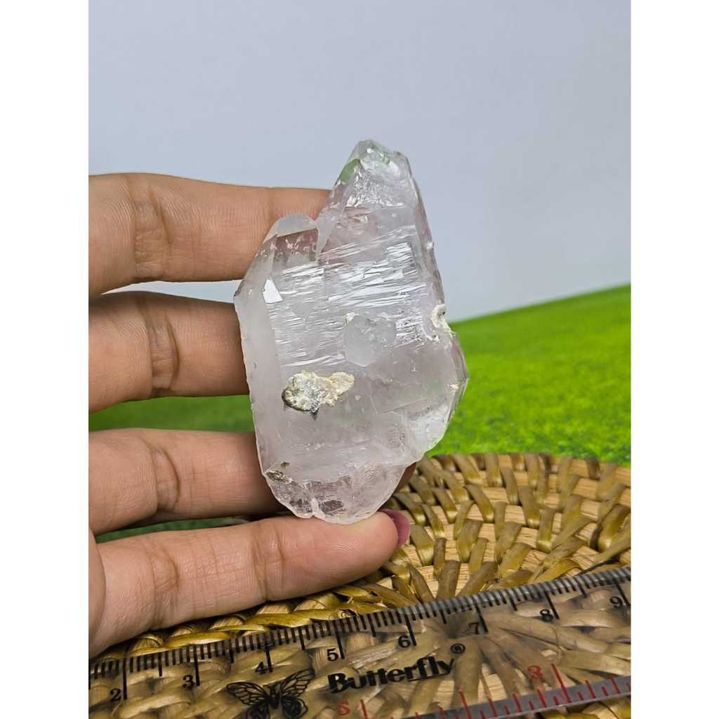 Stone Natural Crystal Faden Quartz Pakistan  (9)