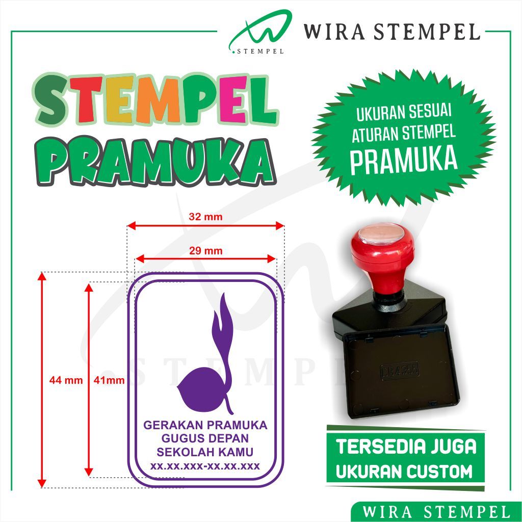 

Stempel Gudep Cap Gugus Depan Pramuka