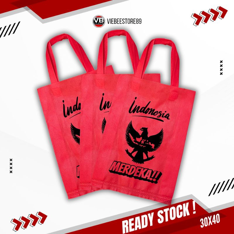 

TAS SOUVENIR BINGKISAN HADIAH ACARA KEMERDEKAAN 17 AGUSTUS UKURAN BESAR BAHAN TEBAL FREE DESAIN LUCU MURAH SERBAGUNA MUAT BANYAK ISIAN DAN BOX SEDANG PRESS TALI READY SIAP KIRIM BISA COD TERLARIS SEJATIM SURABAYA 30.40