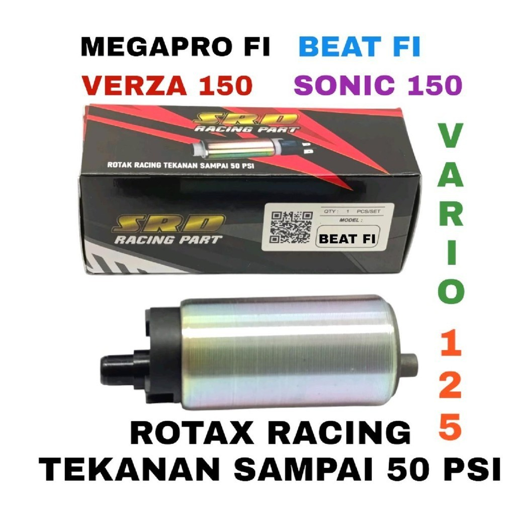 ROTAK FUEL PUMP RACING BEAT FI SONIC 150 MEGAPRO FI VERZA 150 VARIO 125 LED ROTAX RACING