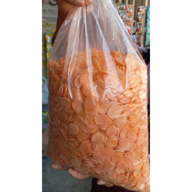 

kerupuk krupuk terung/kerupuk bawang/kerupuk udang mentah 250 gram all varian