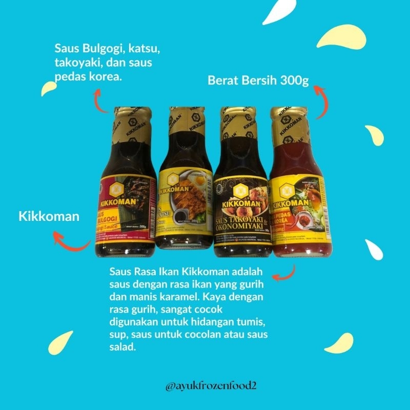 

Saus Kikkoman Korea Pedas