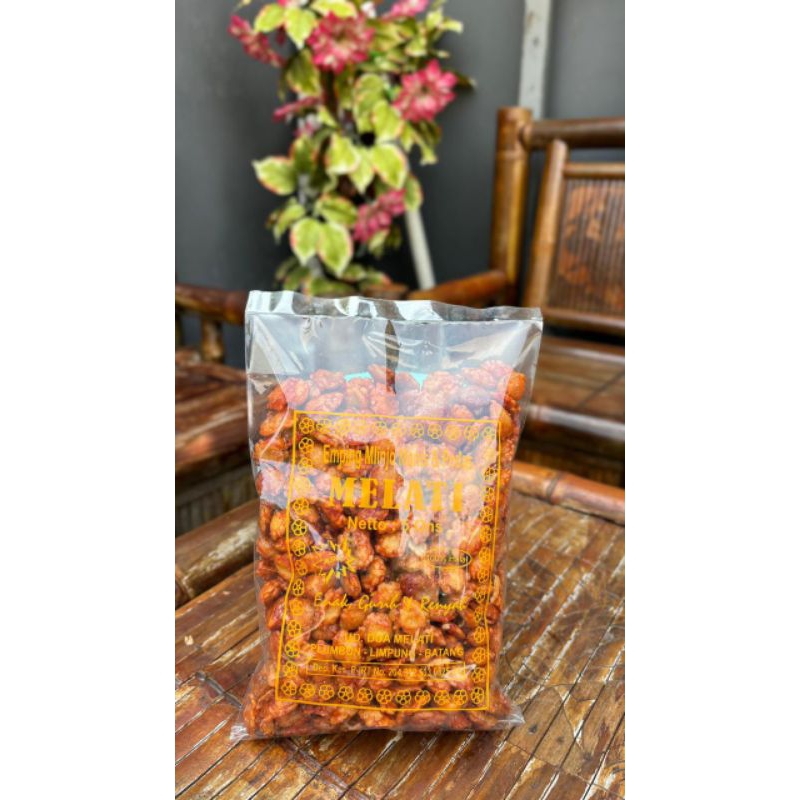 

Emping Melinjo Mawar Pedas Manis 500gram