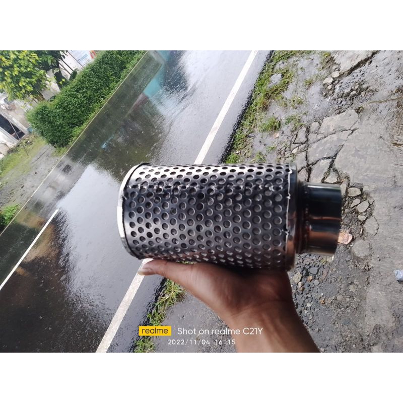 FLAME TRAP SARINGAN POLUSI UDARA KNALPOT MOBIL