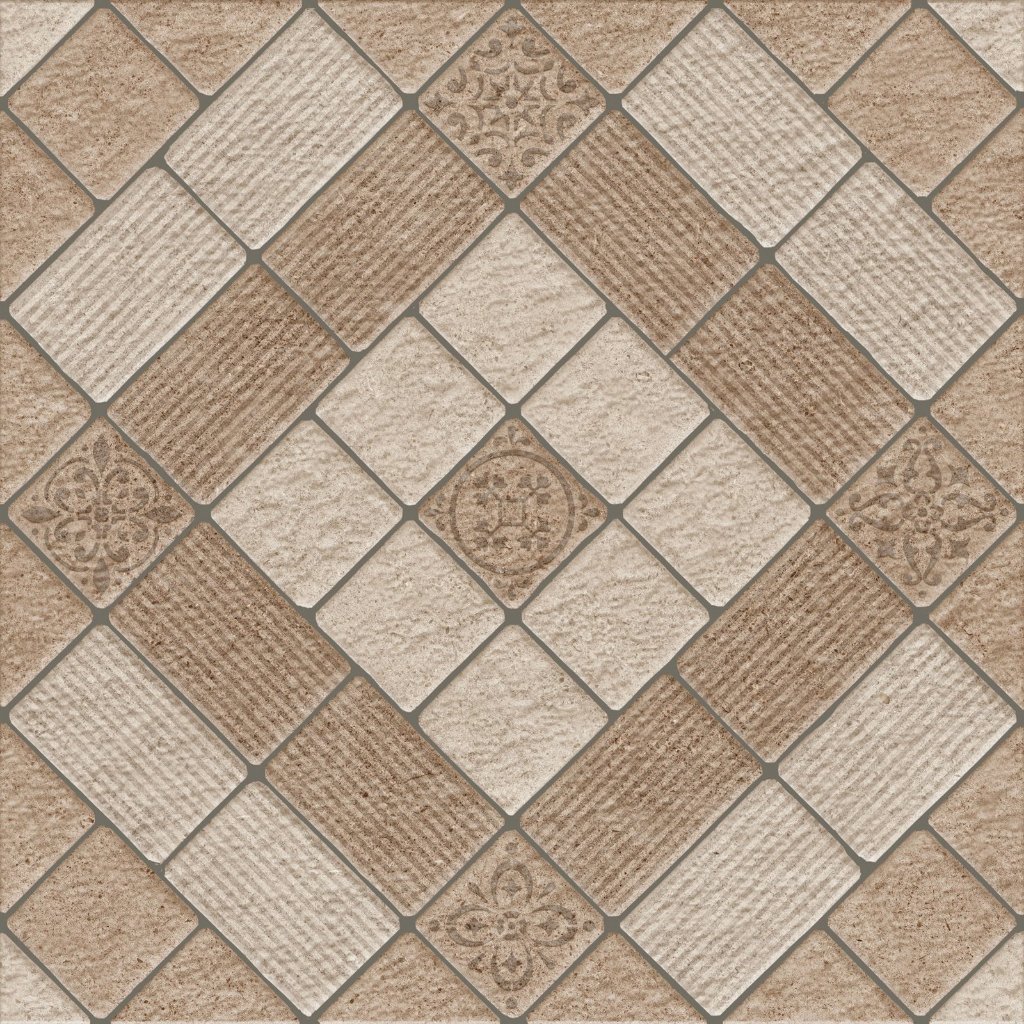 Keramik lantai 40x40 Asia tile Antonio brown