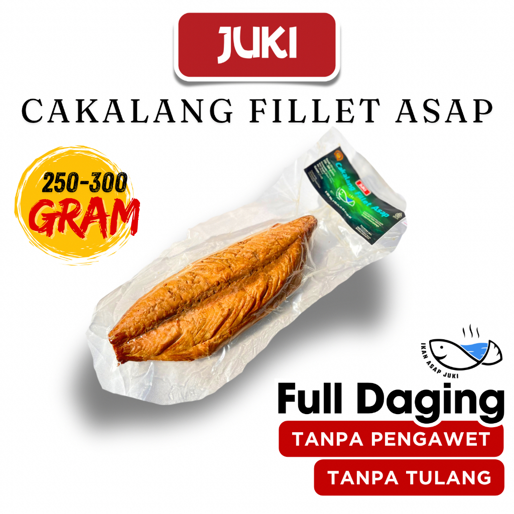 

Cakalang Asap Fillet Juki / Full Daging 250 gr - 300 gr