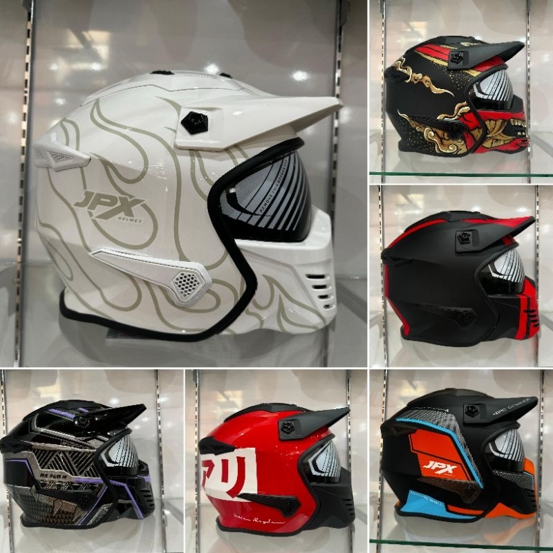 Helm JPX 726R Motif Original