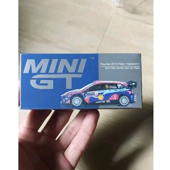 Diecast Mini GT Hyundai i20 Rally WRC