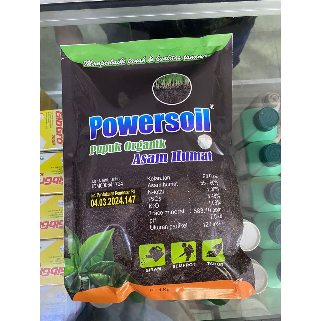 Powersoil 1kg Humic Acid 60%