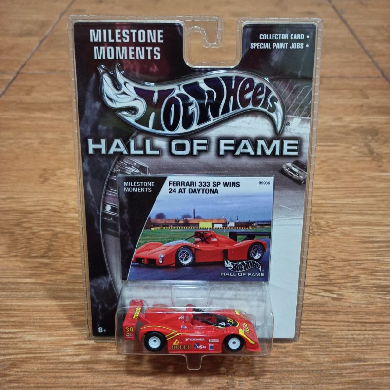 Diecast Hot Wheels Hall of Fame Ferrari 333SP 333 SP Winner Daytona 24h 1998