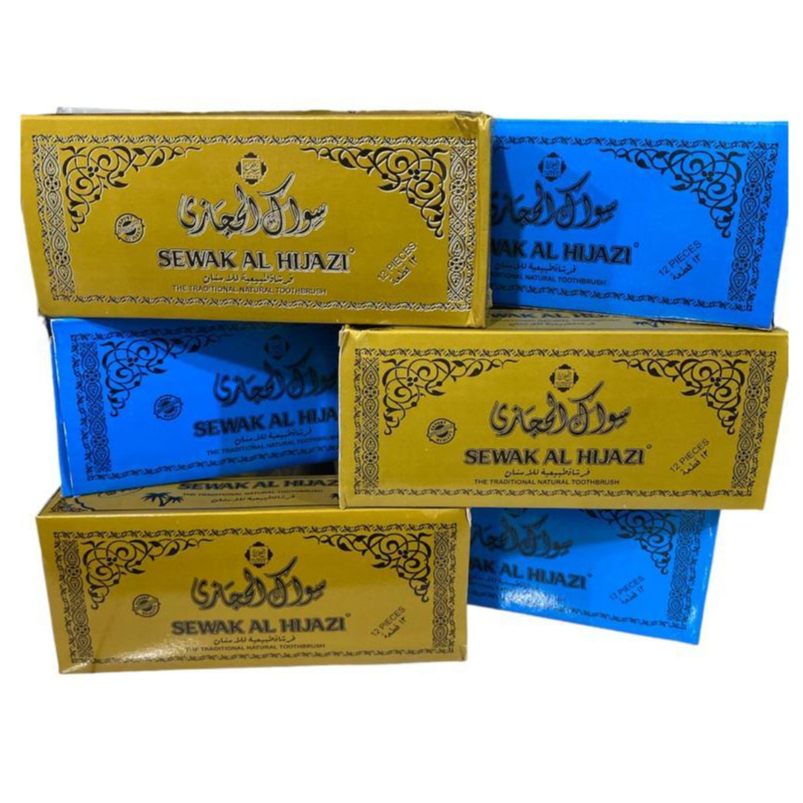 Siwak 12PCS //Miswak l Asli Premium Original sunah rosul sikat gigi kayu nabi muhammad siwak besar k