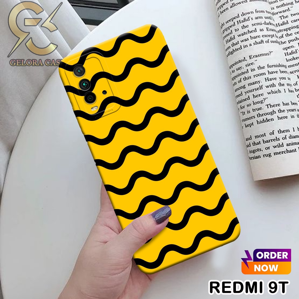 Case Xiaomi Redmi 9T - geloracase - Casing Redmi 9T - Motif case abstrak - Xiaomi - Softcase Redmi 9
