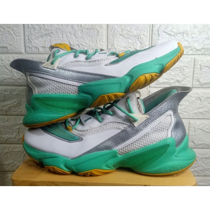 Sepatu Basket Anta Player 2 ' Green White Yellow '