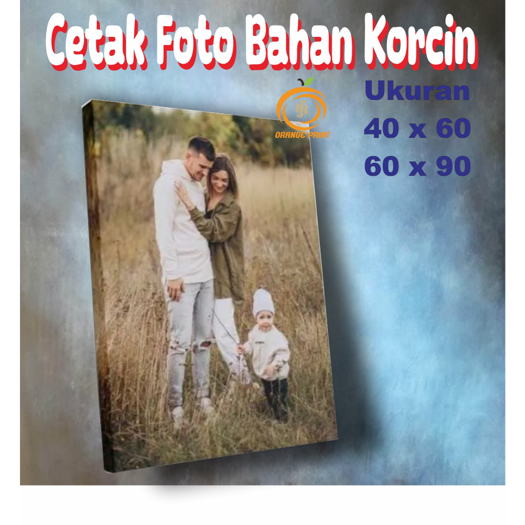 CETAK FOTO CUSTOM 16R 40X60 CM + BINGKAI / Cetak Foto Wedding , Prewedding / Cetak Foto Jumbo / Ceta