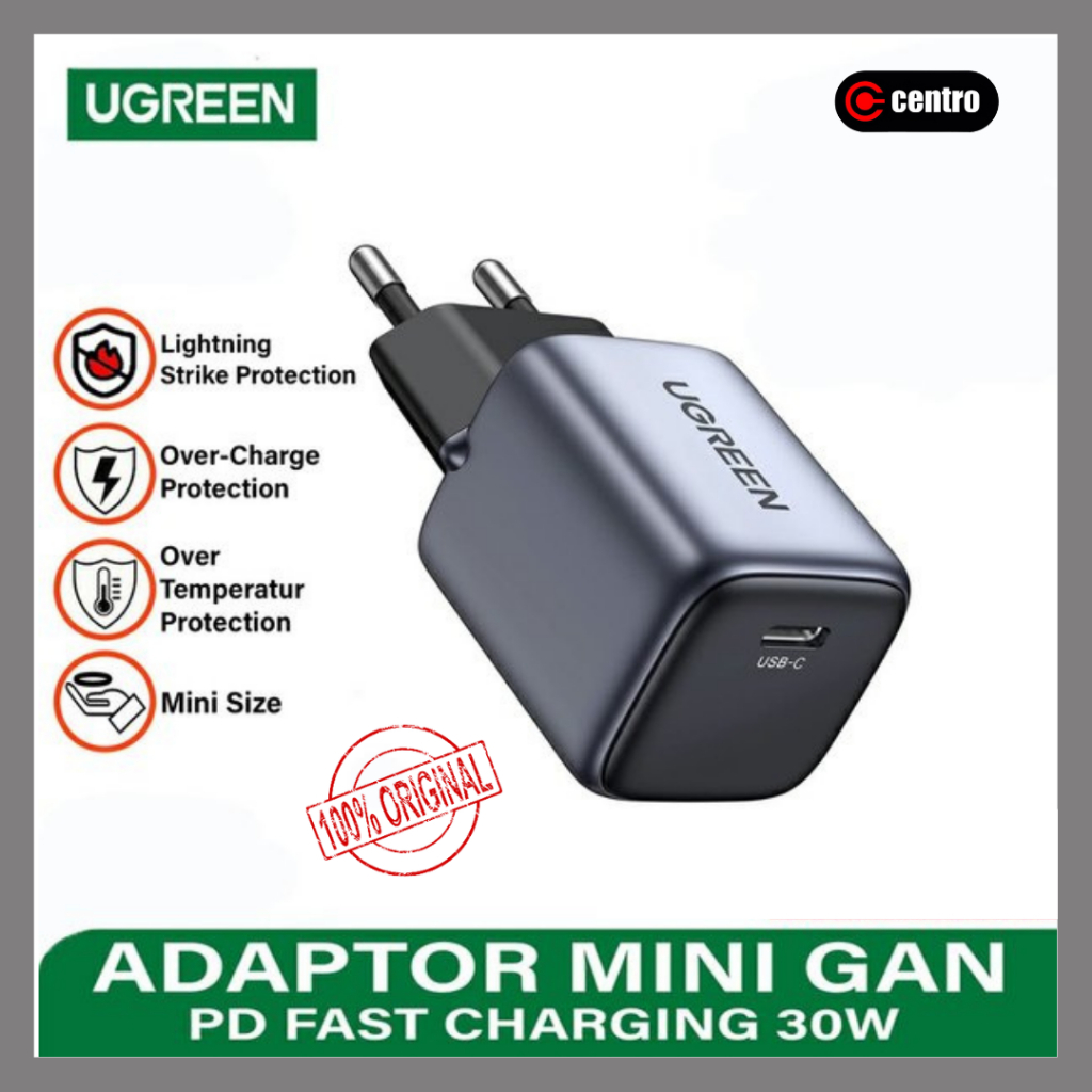 UGREEN Adapter GaN Fast Charger 30 Watt