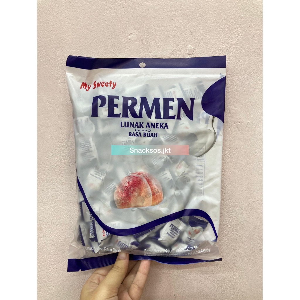 

MY SWEETY PERMEN LUNAK ANEKA RASA BUAH PERSIK PEACH - MIXED FRUIT