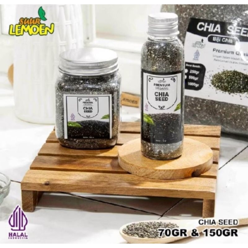 

Chia Seed 70gr dan 150gr Suur