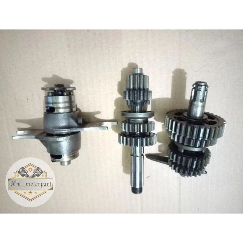 GearBox Rasio Supra Fit New Revo Lama Lepasan Motor