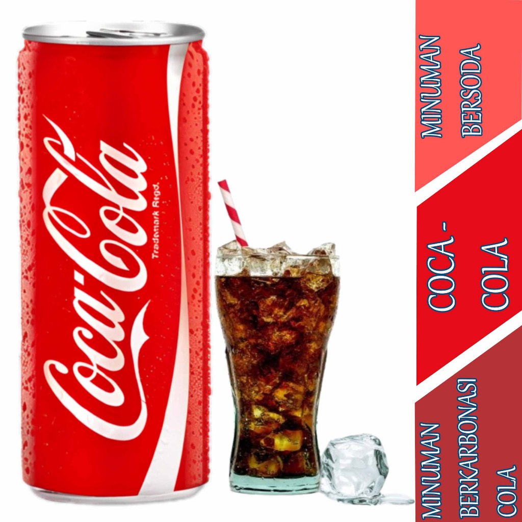 

Minuman Bersoda - Coca Cola - Minuman Berkarbonasi Rasa Cola - 250ml