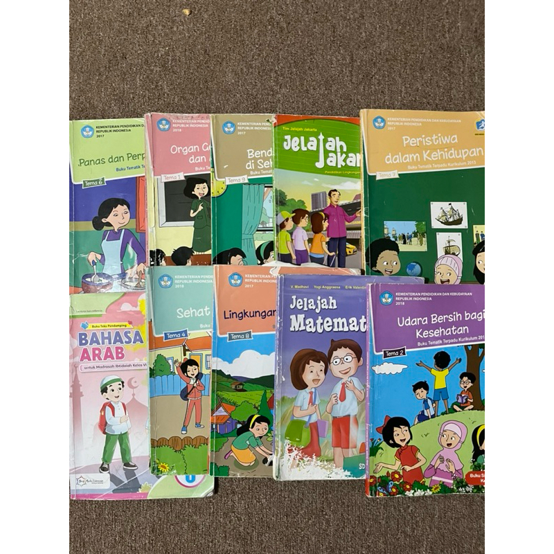 

BUKU SD KELAS 5 / BUKU PAKET KELAS 5 SD MI