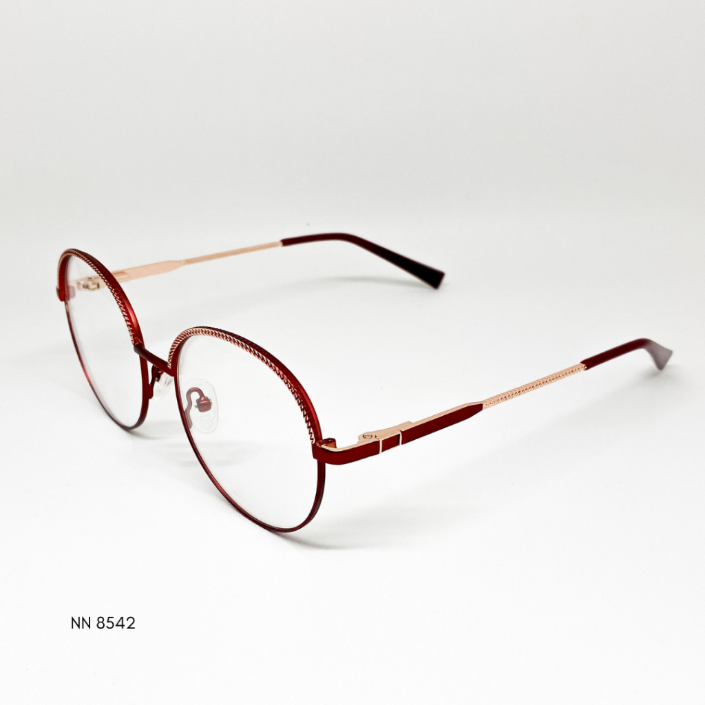 SuperEye Optic - Kacamata Bulat NN 8542 kacamata titanium tipis oval, frame titanium oval ringan, ka