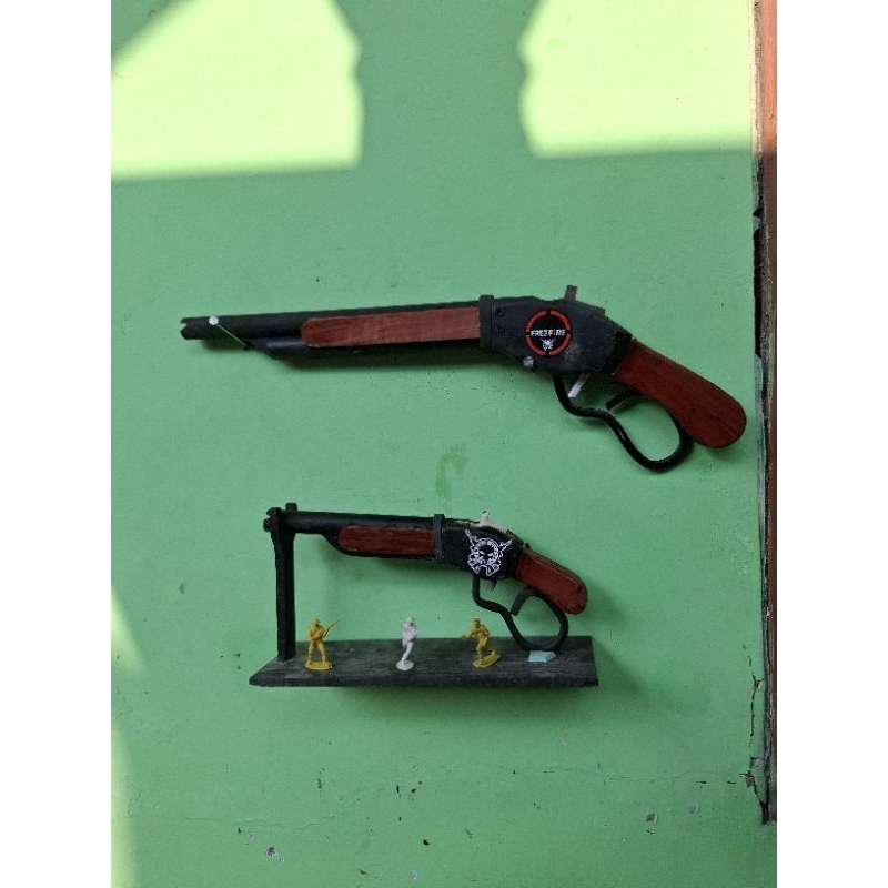 mainan kayu sg2 pakai karet muniatur