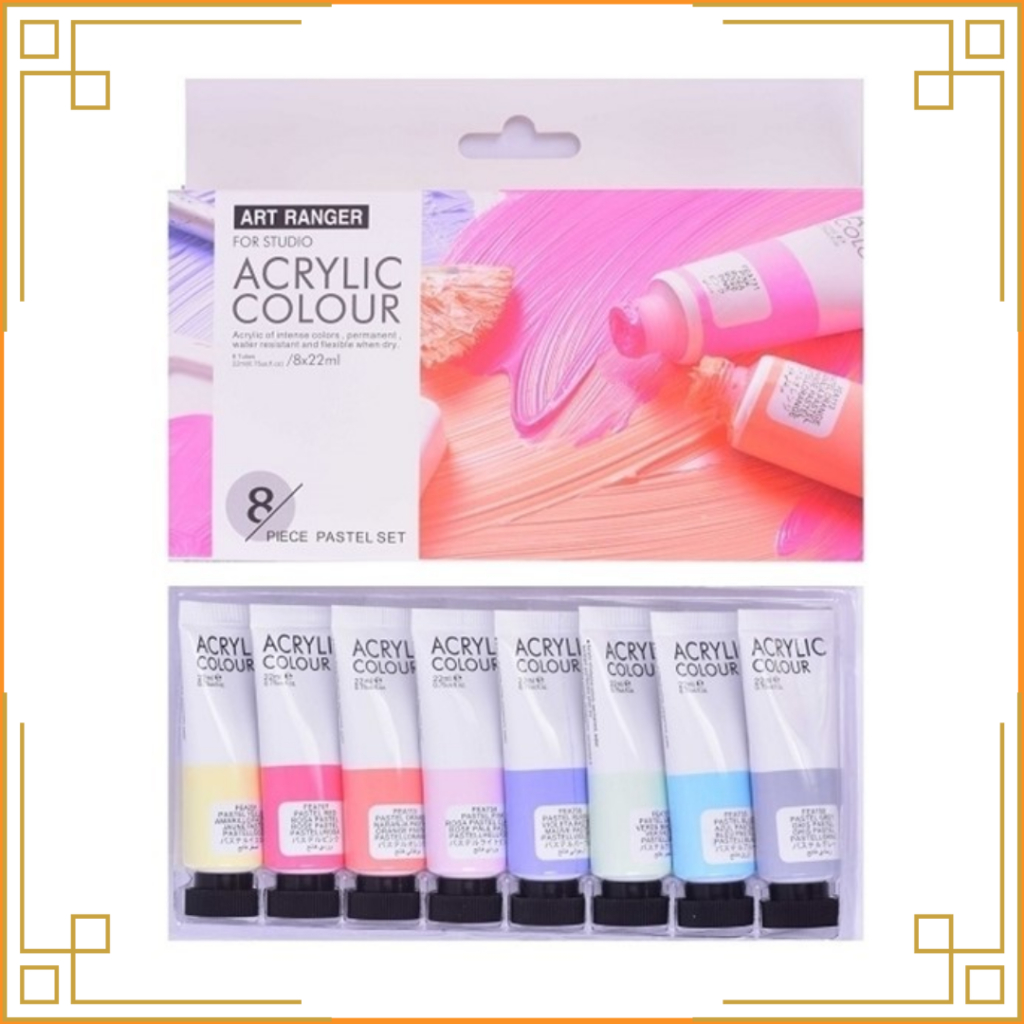 

ART Rangers Cat acrylic 8 warna pastel FEA8022-P