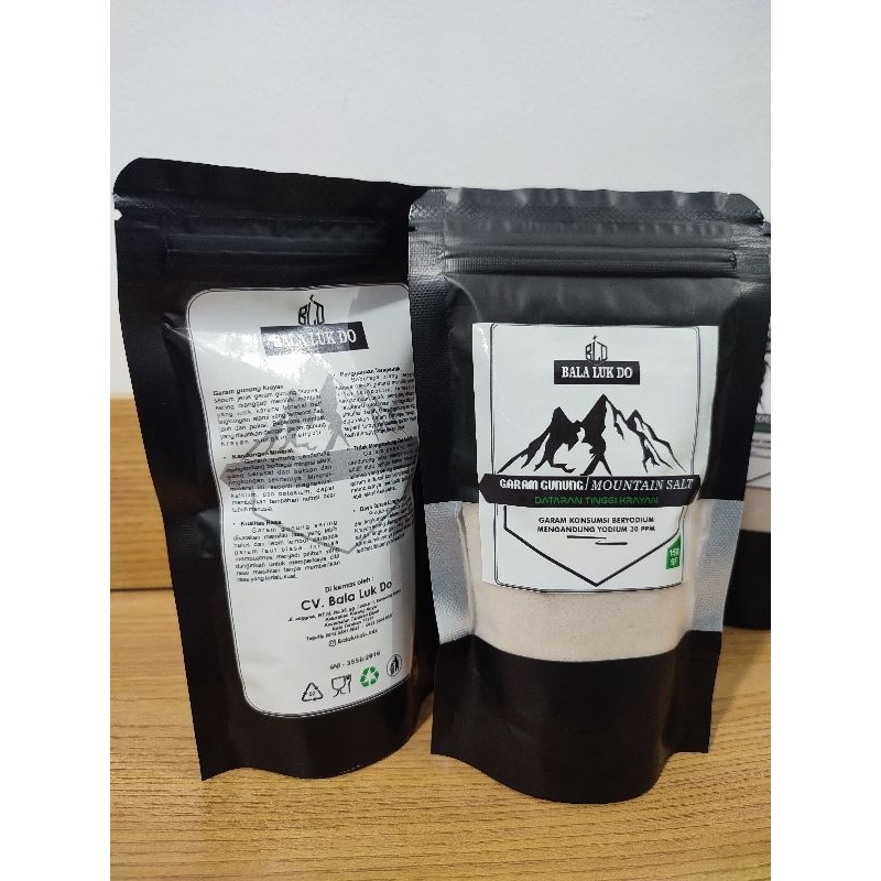 

Garam Gunung Krayan merk "BALALUKDO" 150gr