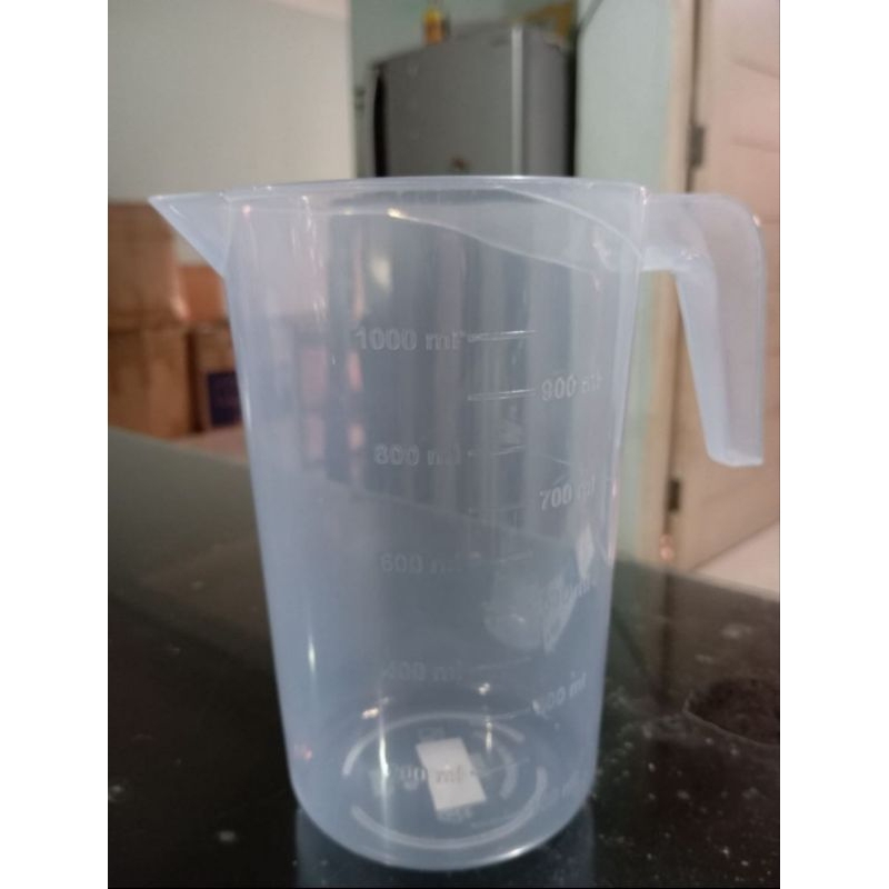 gelas ukur plastik 1 liter 1000 ml