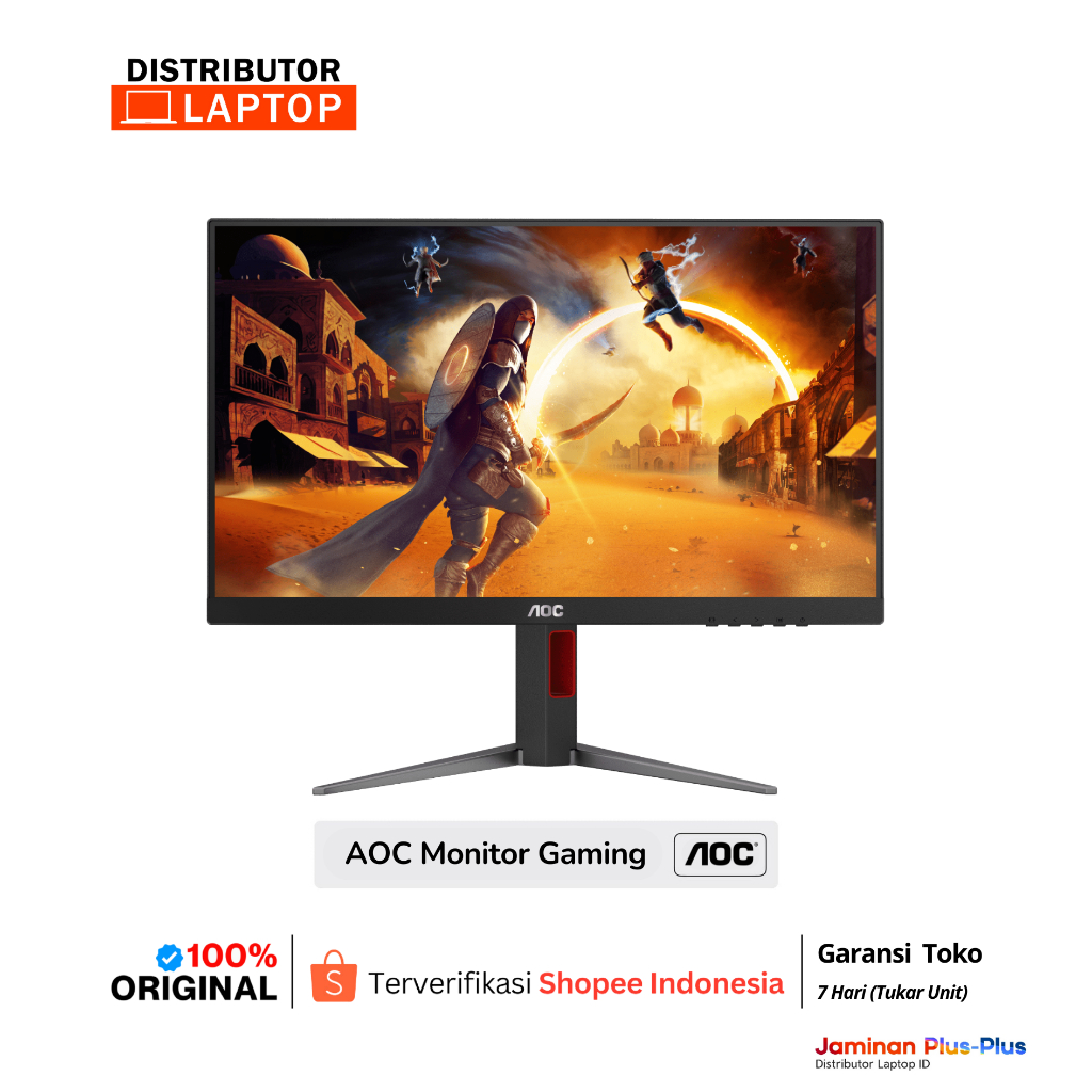 Monitor AOC Gaming [ 24 inch & 27 inch ] Garansi Resmi