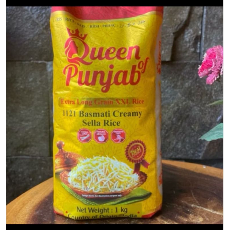 

Beras Basmati Queen Punjab 1 Kilo Asli