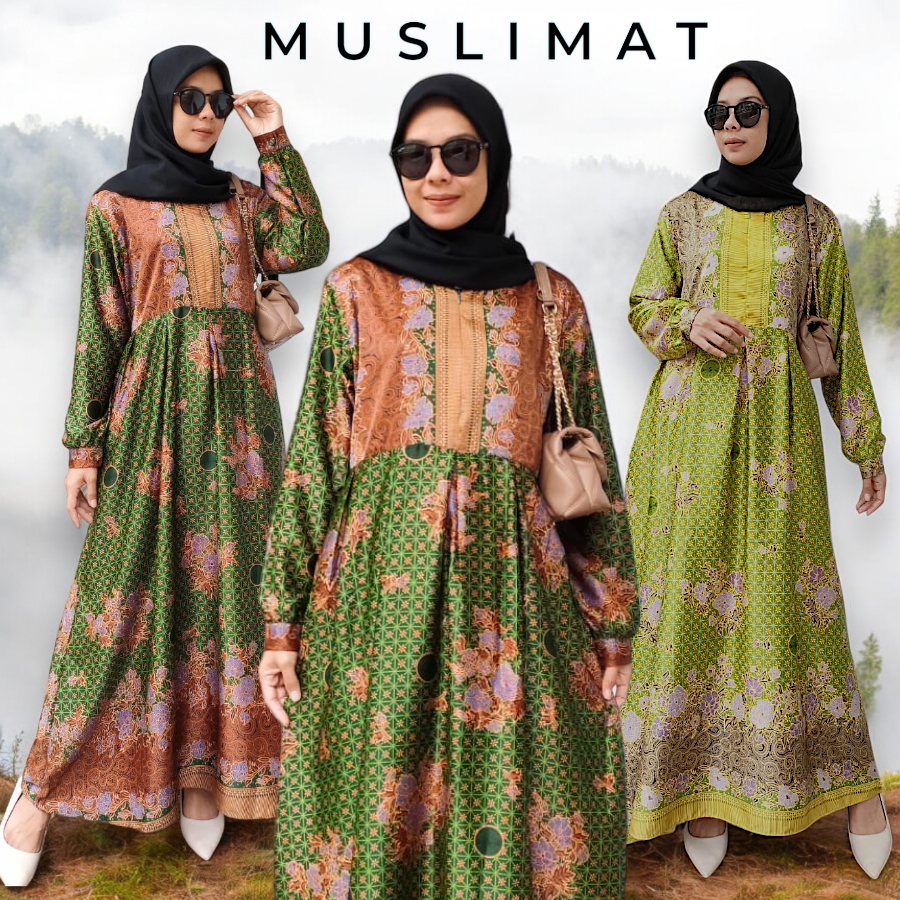 BAJU MUSLIMAT NU | SERAGAM BATIK MUSLIMAT NU | GAMIS PENGAJIAN MUSLIMAT FATAYAT