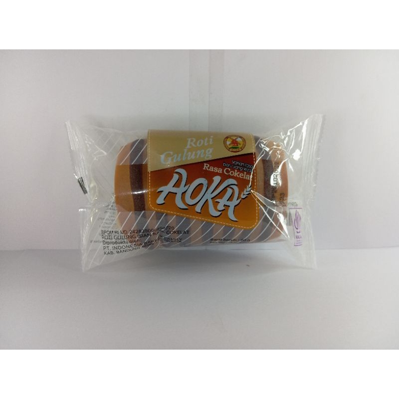 

Roti Gulung Aoka Rasa Coklat