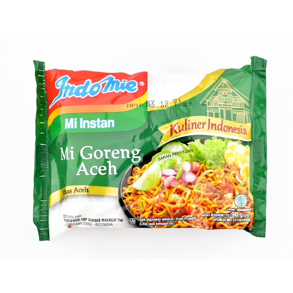 

Indomie Goreng Aceh 90gr x 5 PCS - Indome Goreng Aceh